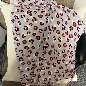 Ann Taylor XL Print Cardigan Sweater